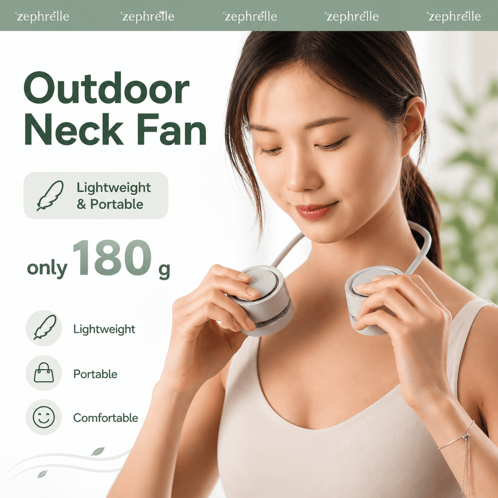 Hands-Free Neck Fan