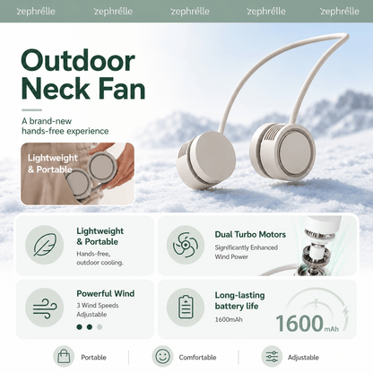 Hands-Free Neck Fan