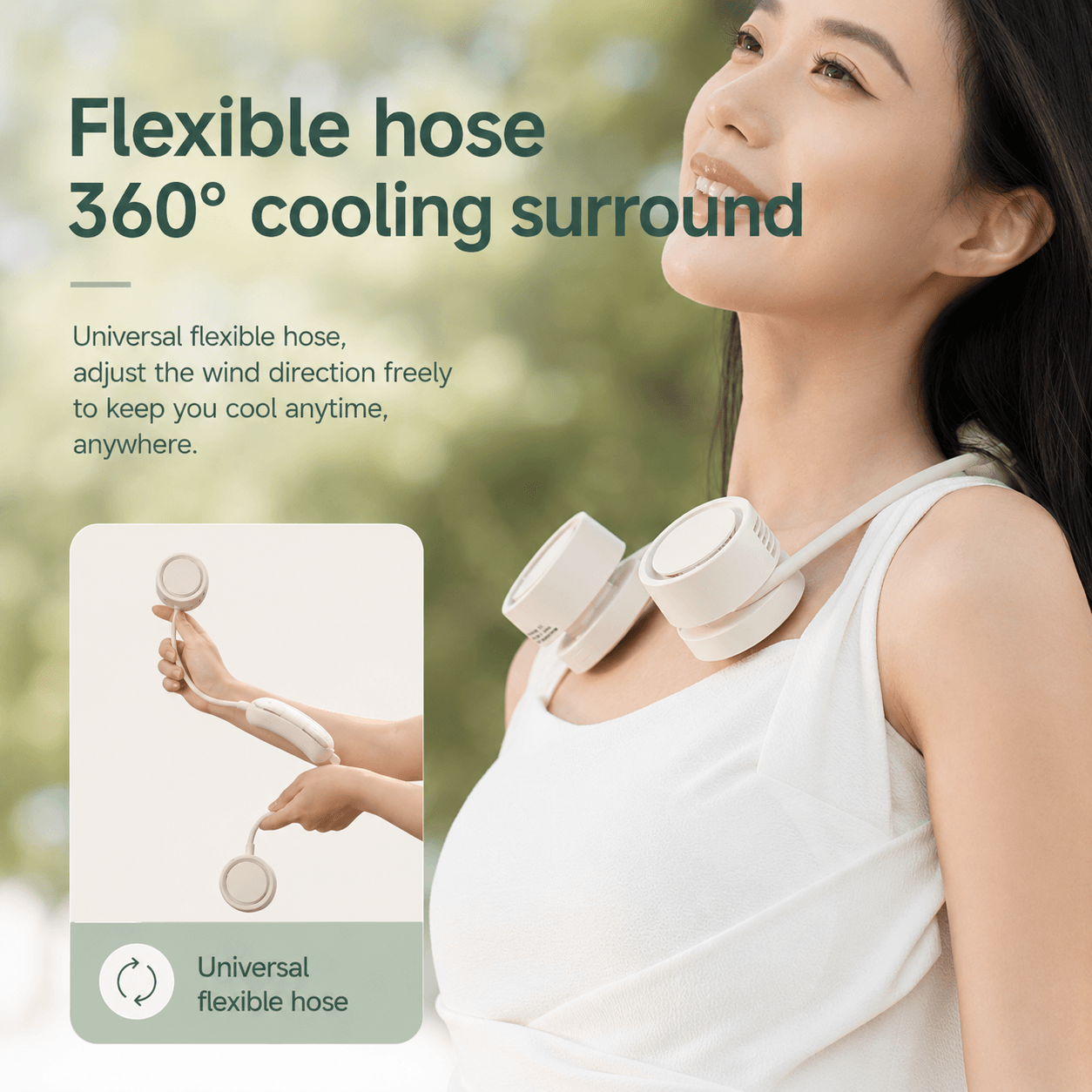 Hands-Free Neck Fan
