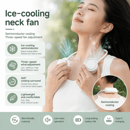Hands-Free Neck Fan