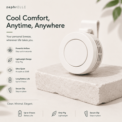 Hands Free Clip Fan