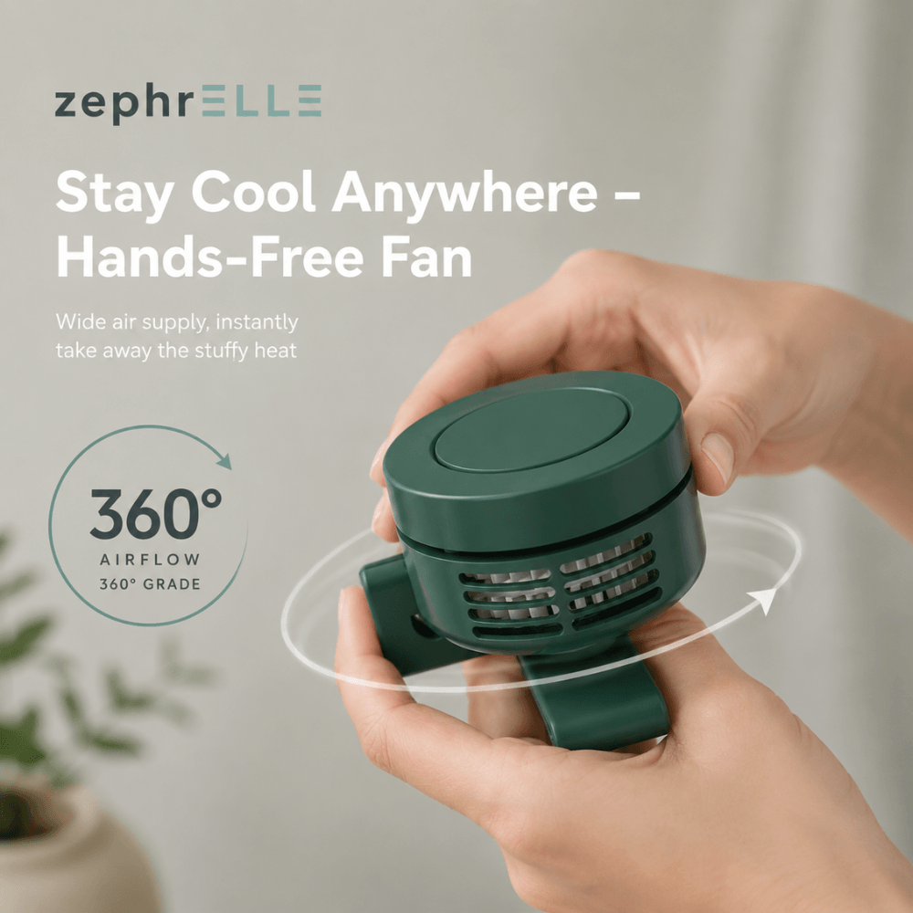 Hands Free Clip Fan