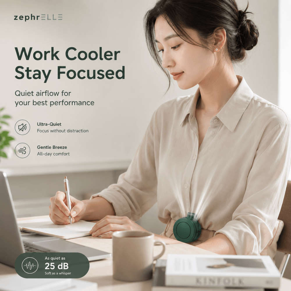 Hands Free Clip Fan