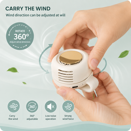 Portable Mini Fan Hands Free